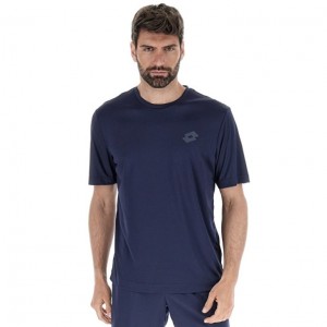 Camiseta Lotto MSP II Hombre Azul Marino Azules | CR772827O0