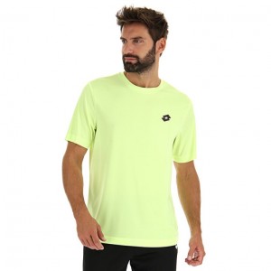 Camiseta Lotto MSP Sports Zip Hombre Amarillo | SQ776187X5