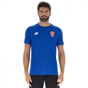 Camiseta Lotto Monza Elite JS Hombre Azul Real Azules | VZ890899N3