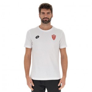 Camiseta Lotto Monza Elite JS Hombre Blancas | VO624152D8