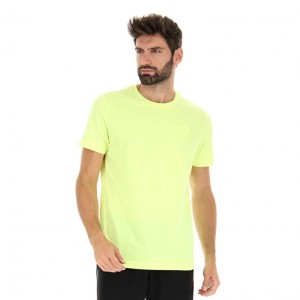 Camiseta Lotto Msc II Hombre Amarillo | QF755745E0
