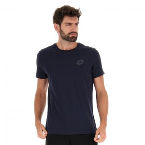 Camiseta Lotto Msc II Hombre Azul Marino Azules | QG243884T9