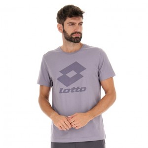 Camiseta Lotto Smart IV 2 Hombre Plateadas | LD889868N3