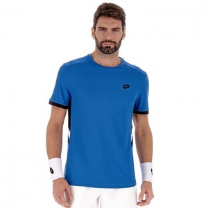 Camiseta Lotto Squadra III Hombre Azules | BH372357L5