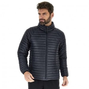 Chaqueta Lotto Bomber Gardena Hombre Negras | IR303430U4
