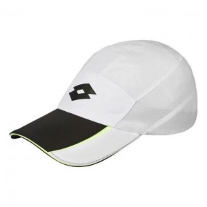 Gorra Lotto Tennis Blancas Negras | LL871547E8