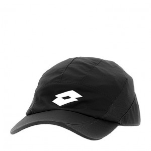 Gorra Lotto Tennis W I Negras | VD227462U2