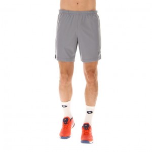 Short Lotto Squadra III 7 Hombre Plateadas | QG313431R7