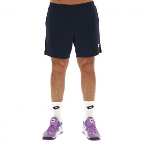 Short Lotto Squadra II 7 PL Hombre Azul Marino Azules | BC320272Z2