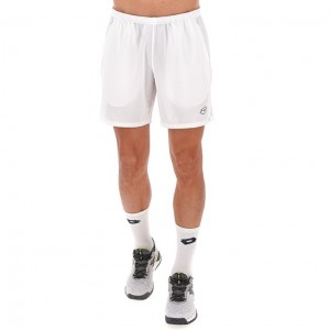 Short Lotto Tech I 7 Hombre Blancas Negras | XH654115Y1