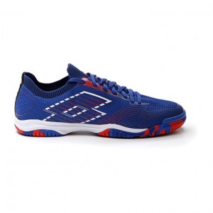 Zapatillas Fútbol Sala Lotto Tacto 250 ID Hombre Azules Blancas Rojas | LE915711I7