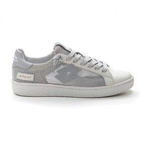 Zapatillas Lotto Autograph NET Hombre Blancas Gris | TN191899O6