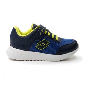 Zapatillas Lotto Evolite AMF III Mlg CL S Niños Azules Azules Verde | PV516641E4