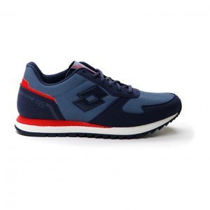 Zapatillas Running Lotto Runner '95 AMF Hombre Azules Azules | LI284618I2