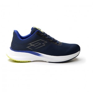 Zapatillas Running Lotto Speedevo 700 III Hombre Azules Gris | YU942564L7