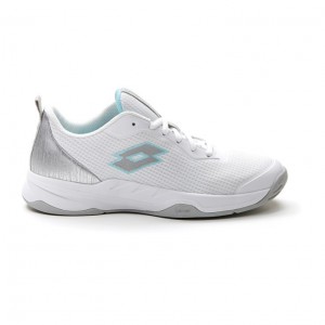 Zapatillas Tenis Lotto Mirage 600 ALR W Mujer Blancas Plateadas Azules | IY617651X3