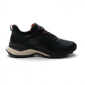 Zapatillas Trail Running Lotto Moonrun 300 II Hombre Verde Gris Negras | UF020942J7