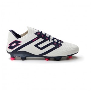 Zapatos De Fútbol Lotto Maestro 100 IV FG Hombre Blancas Azul Marino Azules | DP923782E5
