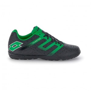 Zapatos De Fútbol Lotto Maestro 700 V TF Hombre Negras Verde | AB008260Z3