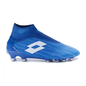 Zapatos De Fútbol Lotto Solista 100 III Gravity FG Hombre Azules Blancas Azules | UL984698B7