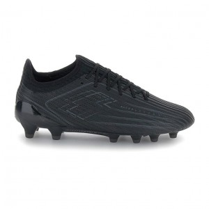 Zapatos De Fútbol Lotto Solista 200 VIII FG Hombre Negras | WX787908H6