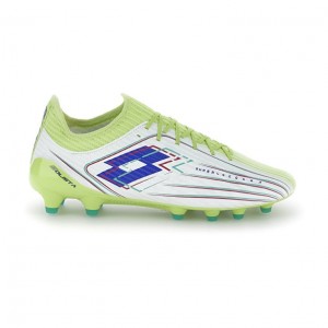 Zapatos De Fútbol Lotto Solista 200 VIII FG Hombre Verde Blancas | ZL346474Q0