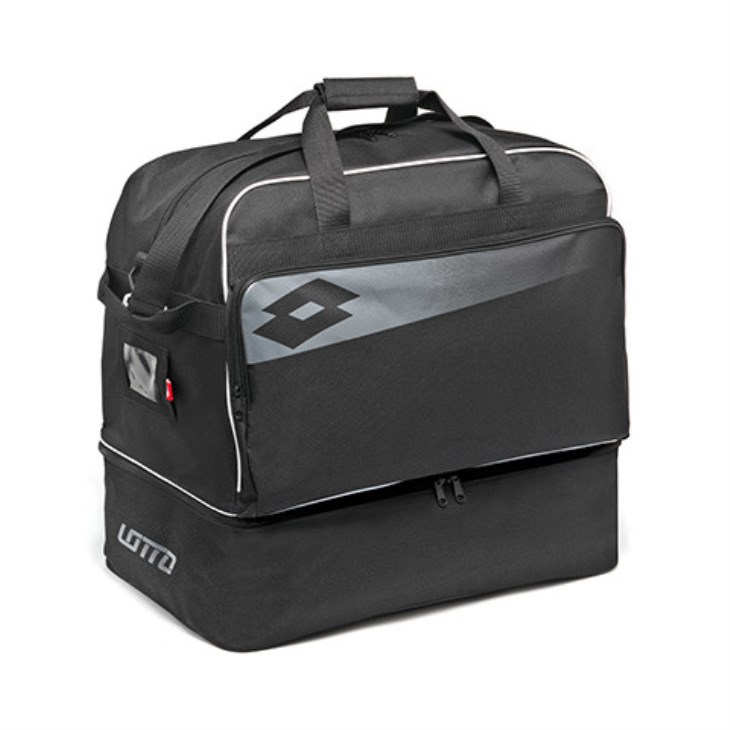 Bolsas Lotto Soccer JR II Negras Gris | XU038993X0