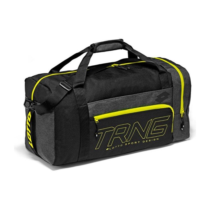 Bolsas Lotto Training Negras Amarillo | AS603930R9