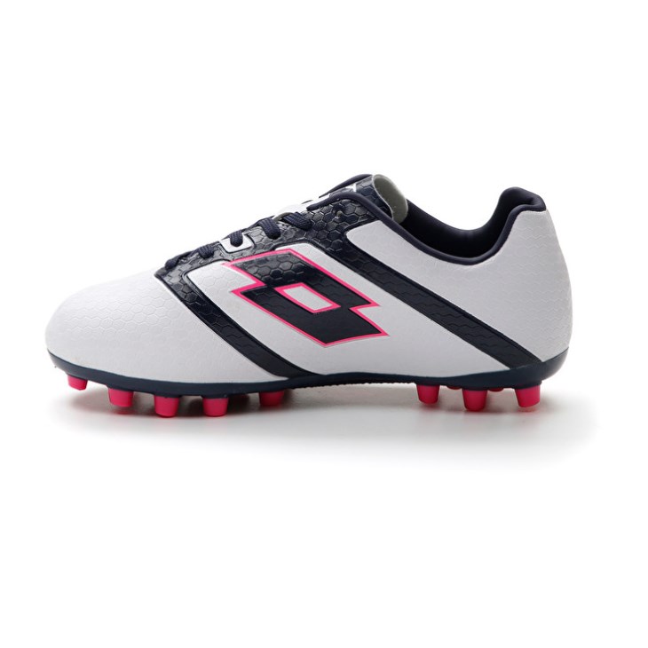Botas de Futbol Lotto Maestro 700 IV AGM JR Niños Negras Rojas | NR778257P8