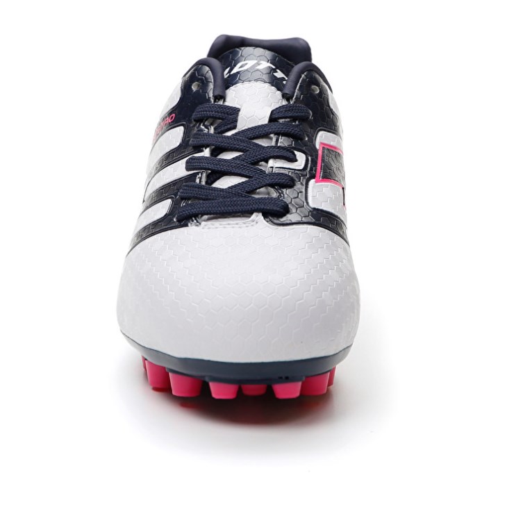 Botas de Futbol Lotto Maestro 700 IV AGM JR Niños Negras Rojas | NR778257P8