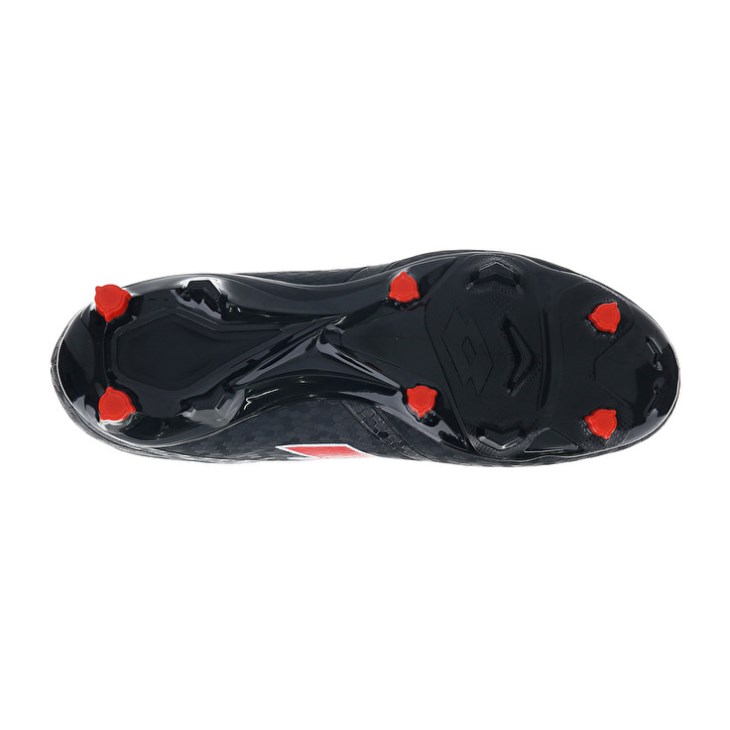 Botas de Futbol Lotto Maestro 700 IV FG Hombre Negras Rojas | KR958665I5