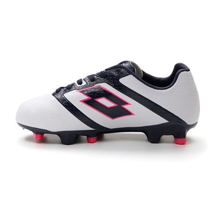 Botas de Futbol Lotto Maestro 700 IV FG JR Niños Blancas Azul Marino Azules | GZ585888Y9
