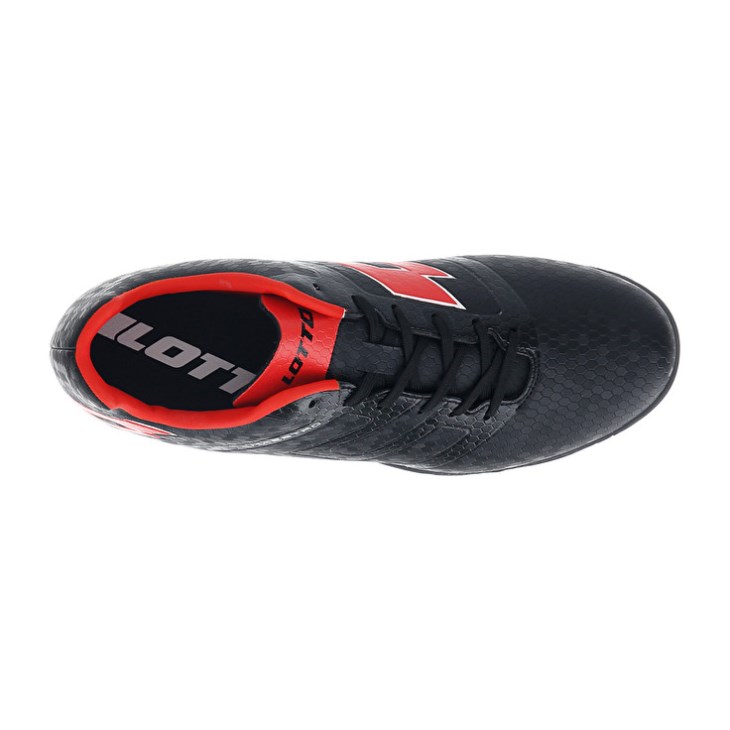 Botas de Futbol Lotto Maestro 700 IV TF Hombre Negras Rojas | RV960226Z5