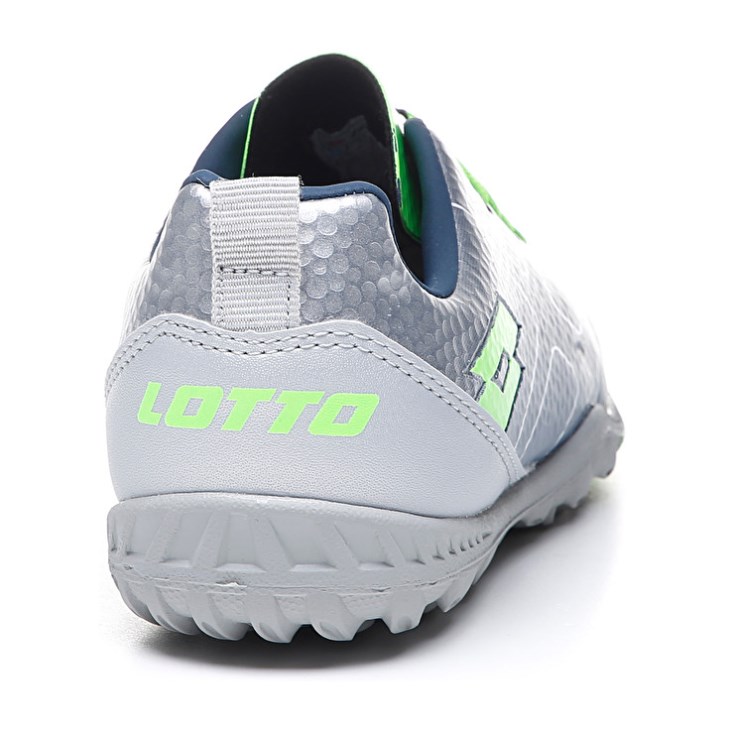 Botas de Futbol Lotto Maestro 700 TF JR Niños Plateadas Azules Verde | KX501810V0