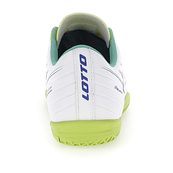 Botas de Futbol Lotto Solista 700 VIII ID JR Niños Blancas Verde Amarillo | NI195929R0