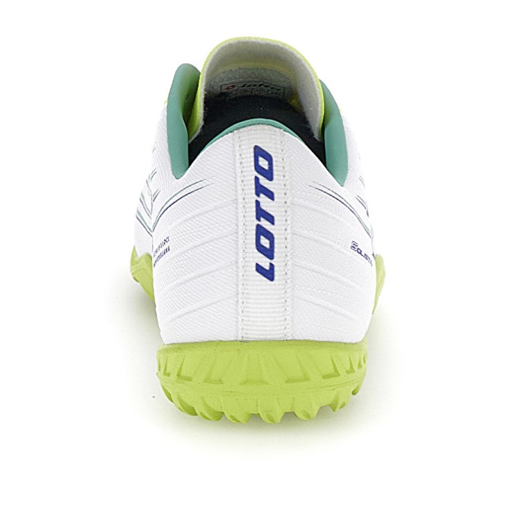 Botas de Futbol Lotto Solista 700 VIII TF JR Niños Blancas Verde Amarillo | JF945724S7
