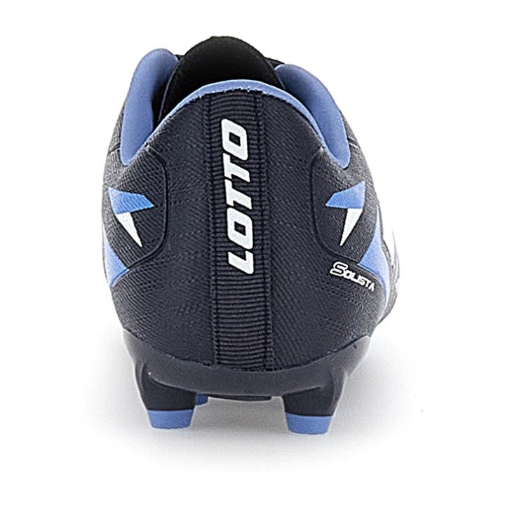 Botas de Futbol Lotto Solista 700 VI FG JR Niños Azul Marino Azules Blancas Azules | RT617631G0