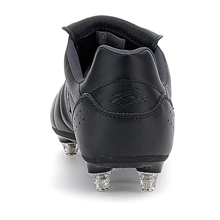 Botas de Futbol Lotto Stadio 200 III SGX 50 Hombre Negras Gris Oscuro | JK183658H6