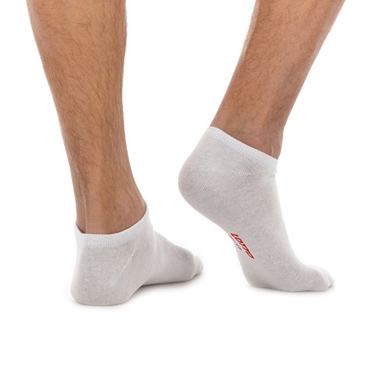 Calcetines Lotto Low Cut Pk3prs Blancas | CW391579I8