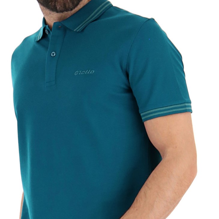Camisa Polo Lotto Polo Classica Hombre Azules Azules | QT996979P4