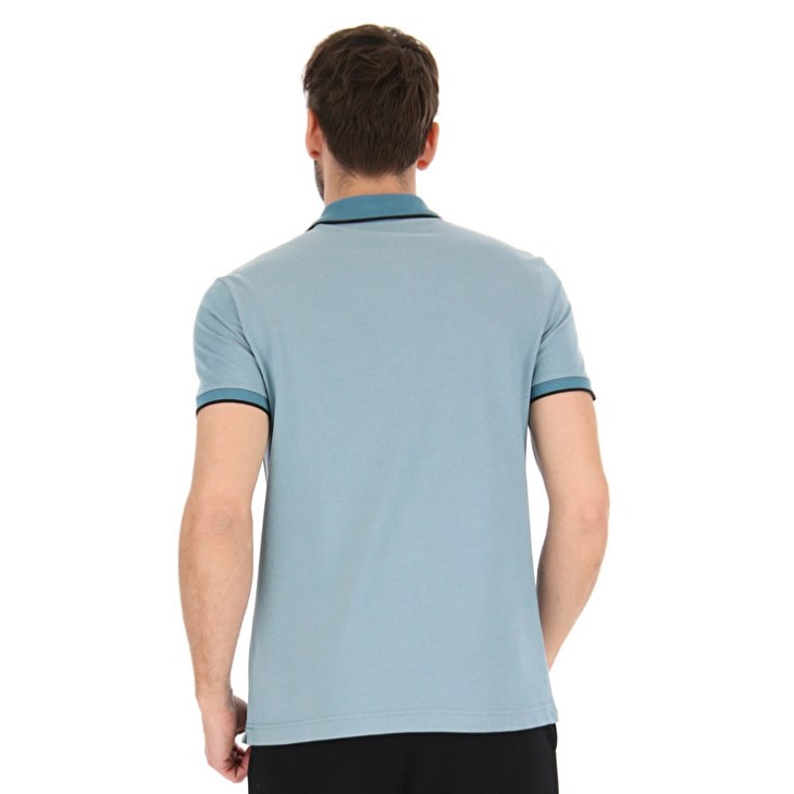 Camisa Polo Lotto Polo Firenze Hombre Azules | KO417491L7