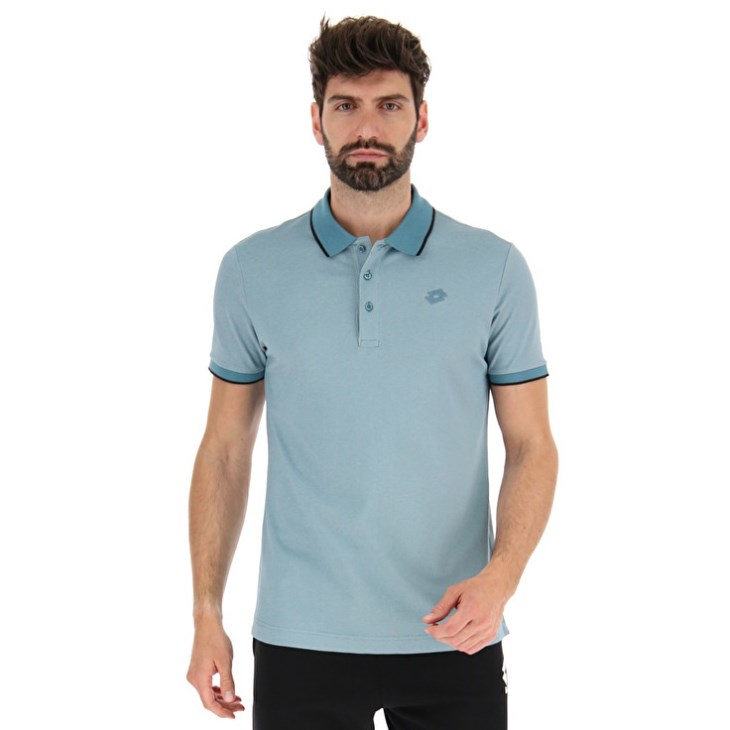 Camisa Polo Lotto Polo Firenze Hombre Azules | KO417491L7