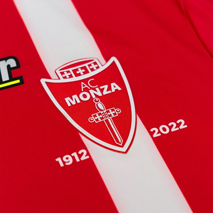Camiseta Lotto Ac Monza Home 22/23 JRS SPN Authentic Hombre Rojas | CM344034A2