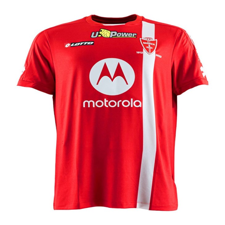 Camiseta Lotto Ac Monza Home 22/23 JRS SPN Authentic Hombre Rojas | CM344034A2