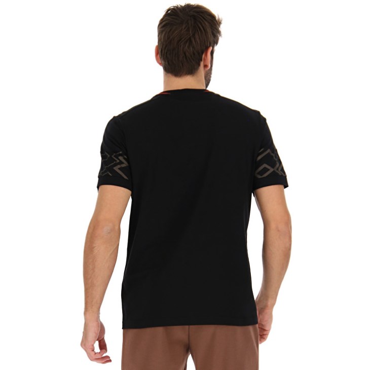 Camiseta Lotto Athletica Classic VI Hombre Negras | SQ126052O9