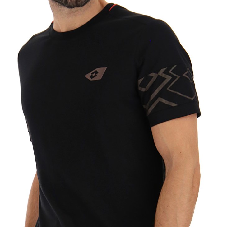 Camiseta Lotto Athletica Classic VI Hombre Negras | SQ126052O9