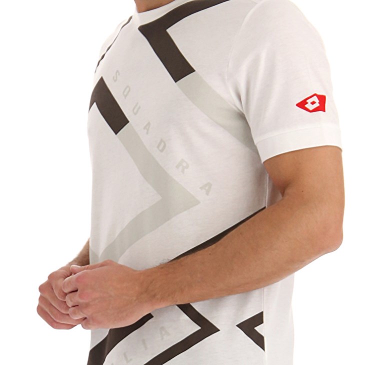 Camiseta Lotto Athletica Classic VI Hombre Blancas | ZP105290G8