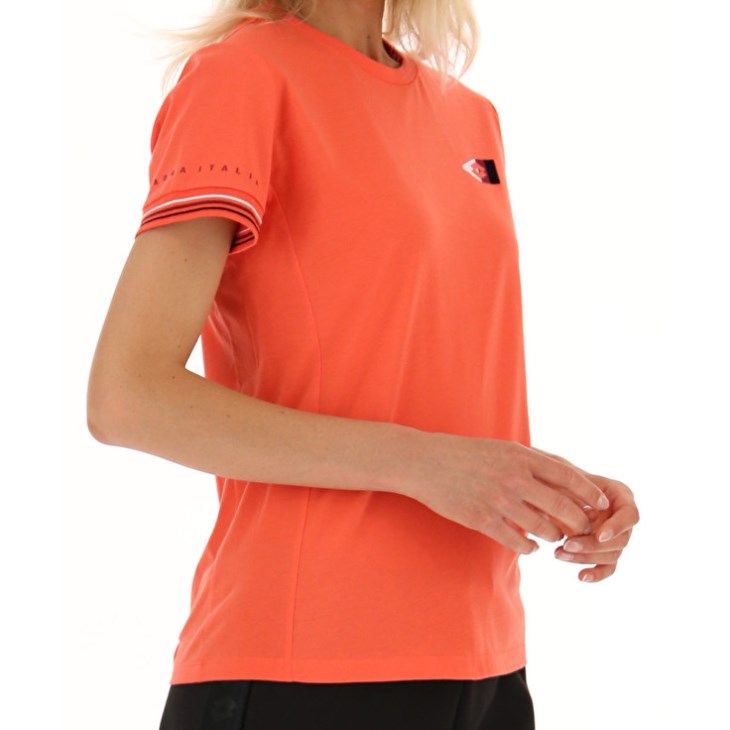 Camiseta Lotto Athletica Classic W V Mujer Coral | VY229442E9
