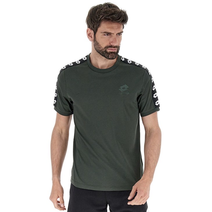 Camiseta Lotto Athletica Icon II Hombre Verde | QQ241444R2