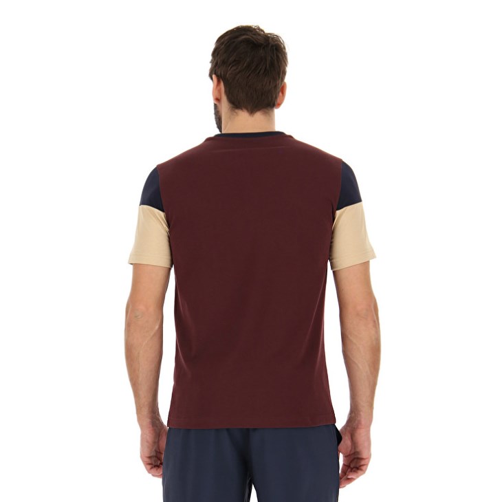 Camiseta Lotto Athletica LG III BCK JS Hombre Rojas Oscuro | RM592599G8